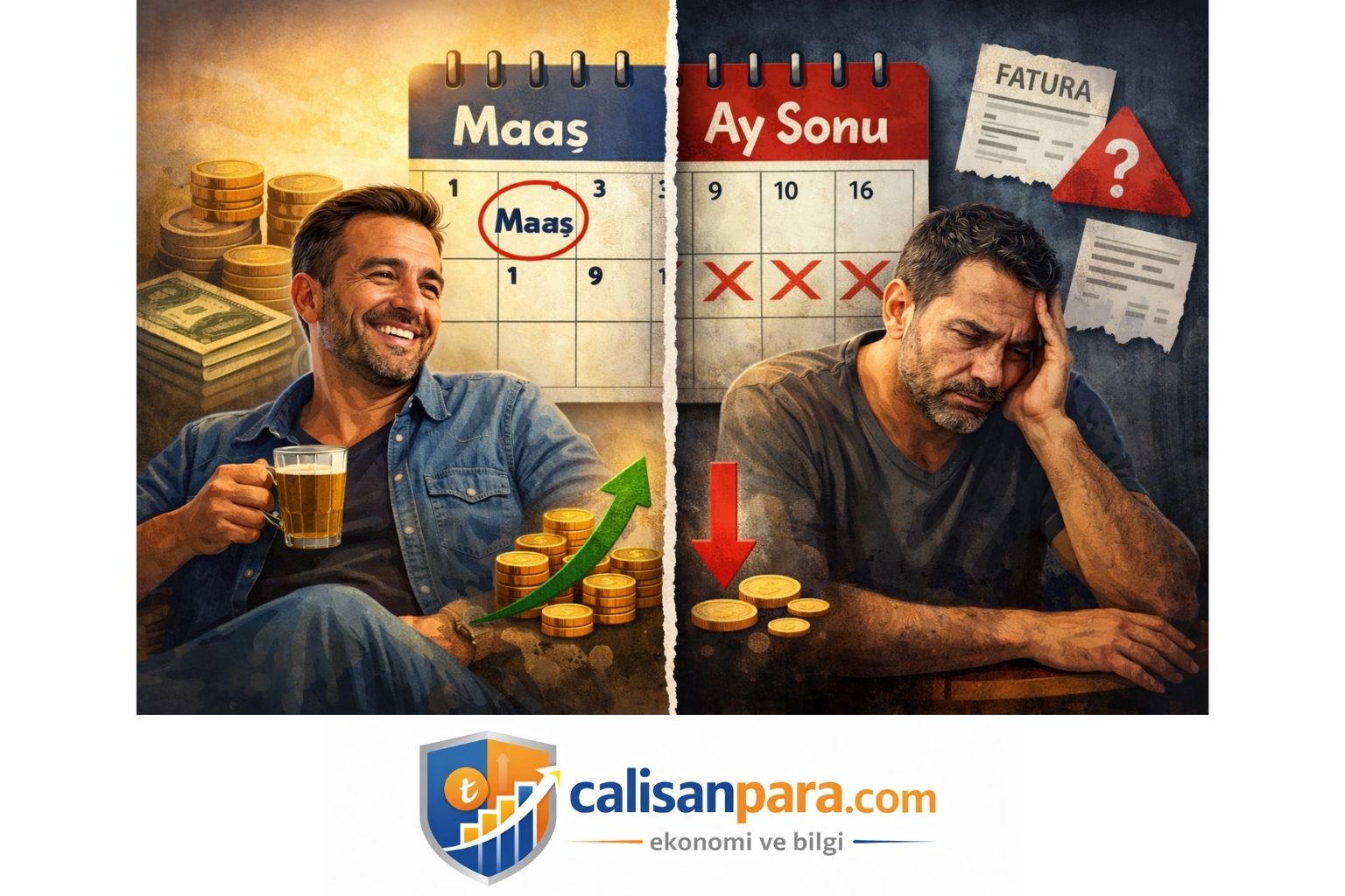 Maaş Yattığı Günle Ay Sonu Arasında Neden Başka Bir İnsan Oluyorum?